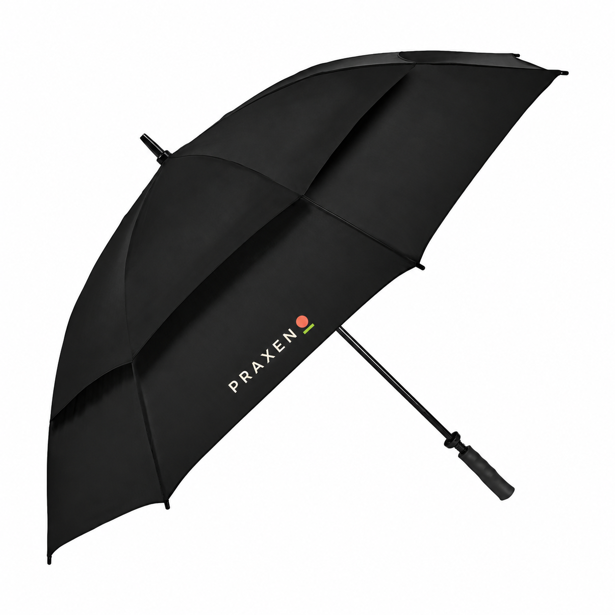 Challenger II Umbrella (1 Imprint) — Original artwork concept — representative placed panel imprint. Colors and visible imprint locations are illustrative; selected SKU specifications govern