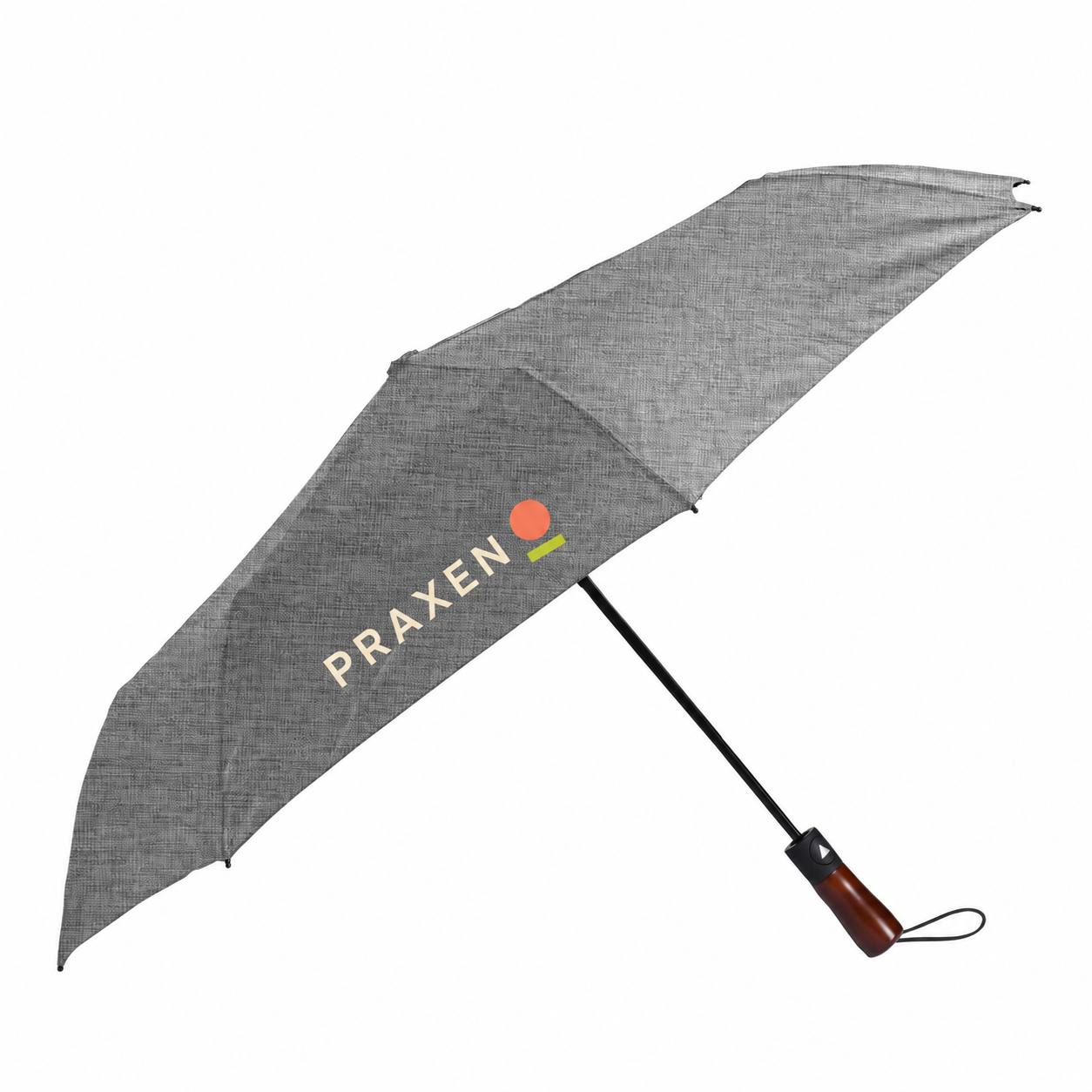 Park Avenue 1 Umbrella (1 Imprint) — Original artwork concept — representative placed panel imprint. Colors and visible imprint locations are illustrative; selected SKU specifications govern
