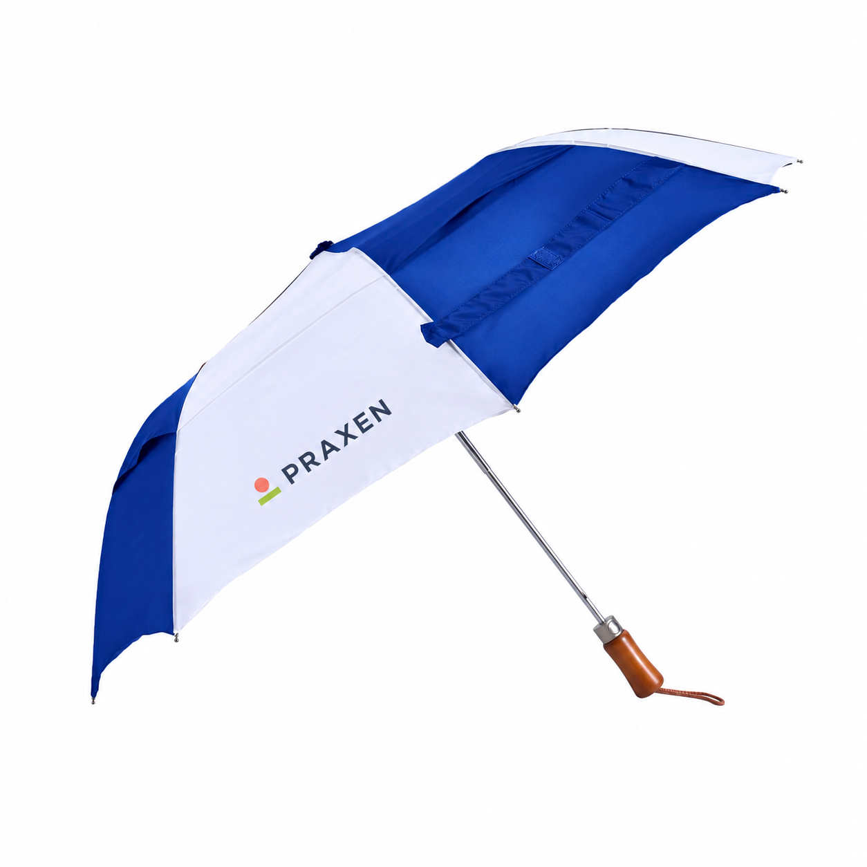 Super Windy Umbrella (1 Imprint) — Original artwork concept — representative placed panel imprint. Colors and visible imprint locations are illustrative; selected SKU specifications govern