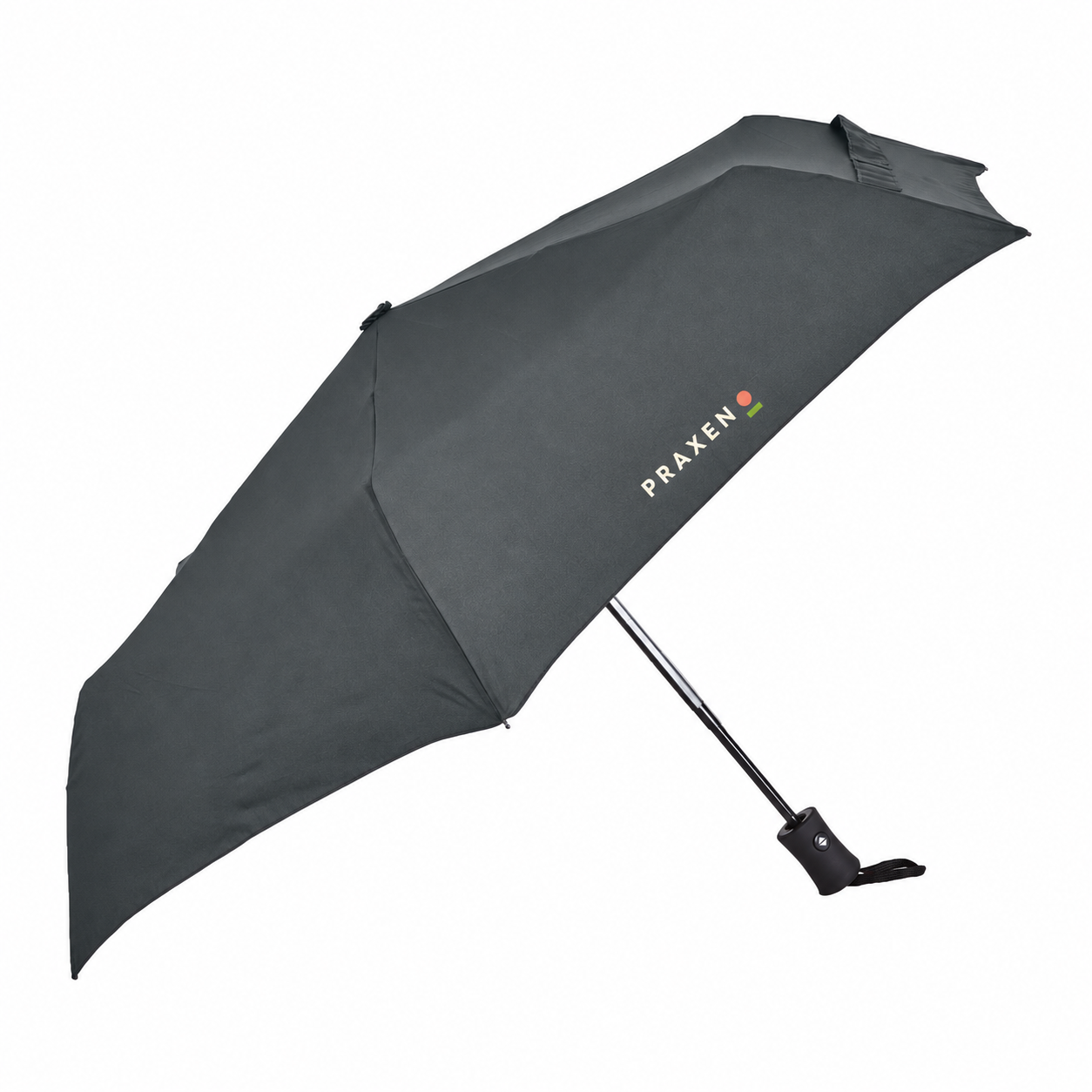 Super Pocket Mini Umbrella (1 Imprint) — Original artwork concept — representative placed panel imprint. Colors and visible imprint locations are illustrative; selected SKU specifications govern
