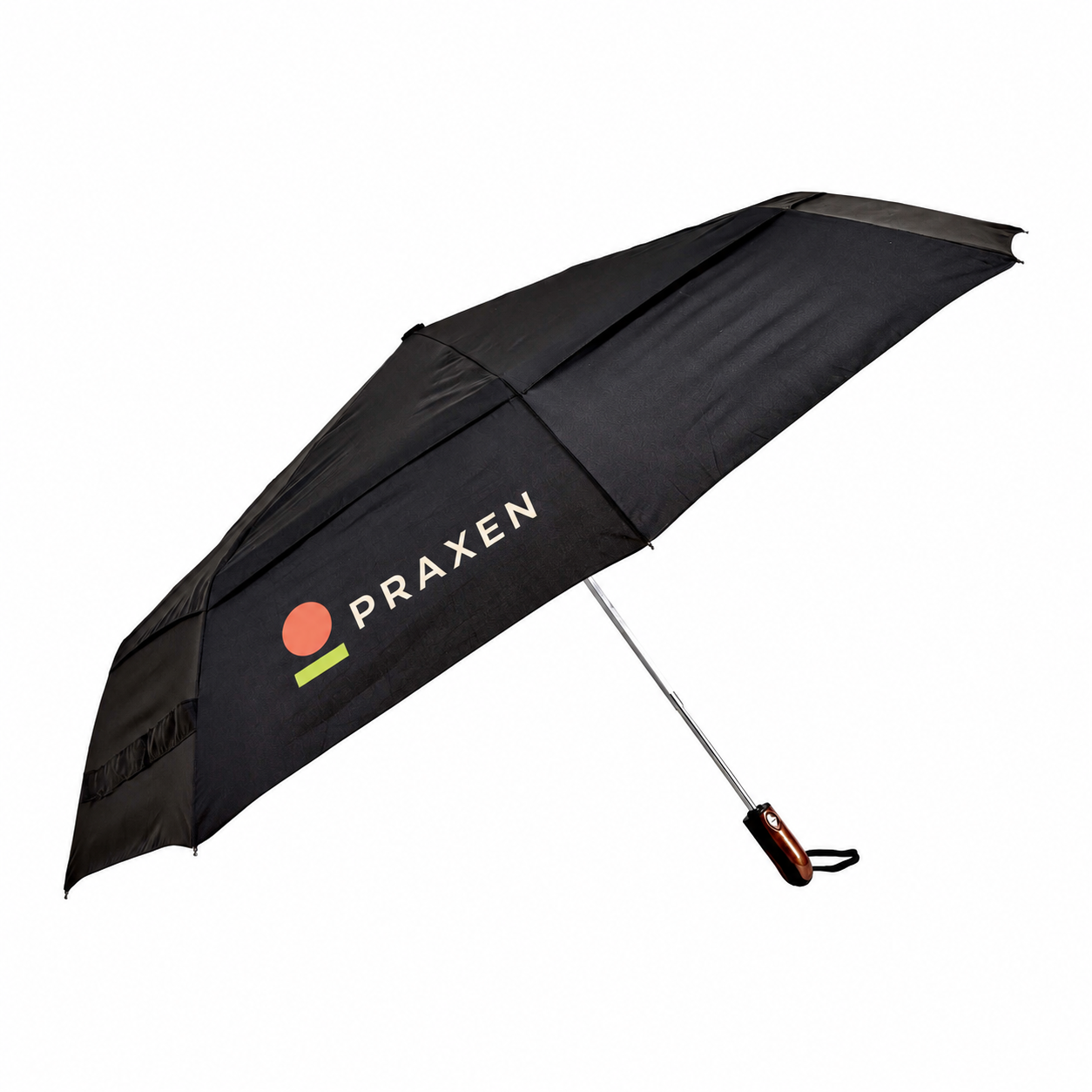 Judge Umbrella (1 Imprint) — Original artwork concept — representative placed panel imprint. Colors and visible imprint locations are illustrative; selected SKU specifications govern