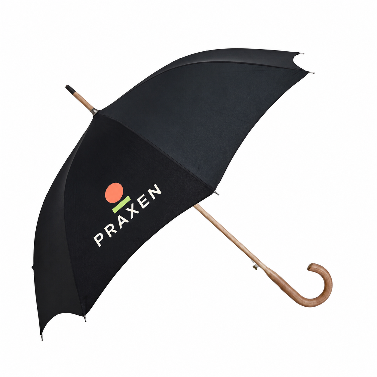 Euro Fashion Umbrella (1 Imprint) — Original artwork concept — representative placed panel imprint. Colors and visible imprint locations are illustrative; selected SKU specifications govern