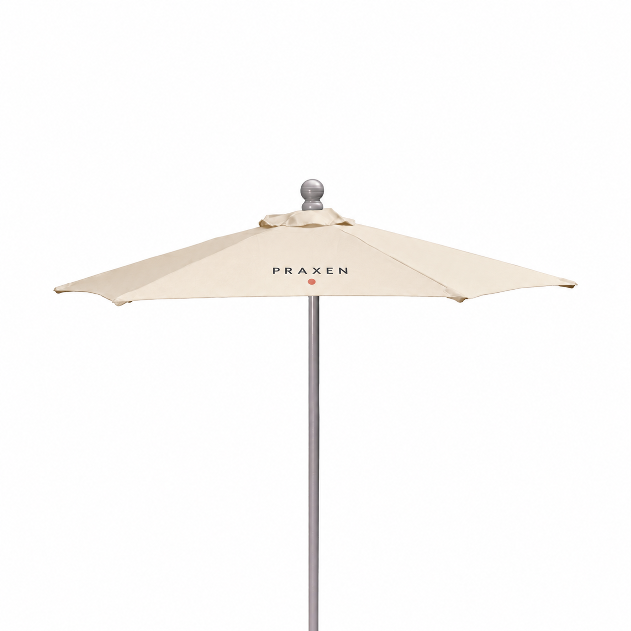 7' Deluxe Market Umbrella Kit (1 Imprint) — Original artwork concept. Colors and imprint-location count are illustrative; selected SKU specifications govern. Canopy/artwork view retains source pole crop; lower pole end and base are not shown.